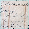 Detail of school timetable