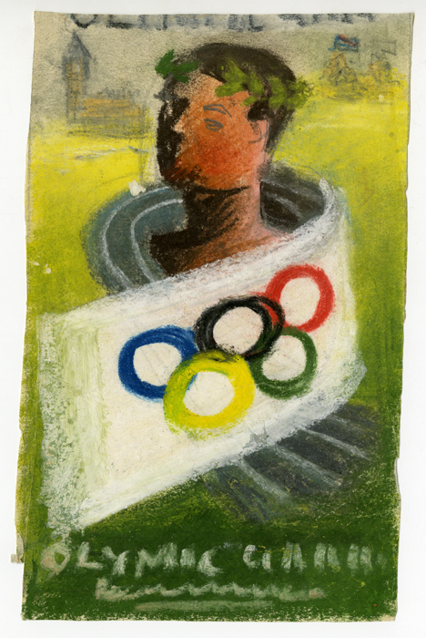 Image of a poster for the olympics