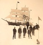 Photo of Scotia and crew [copyright © Scott Polar Research Institute, University of Cambridge]